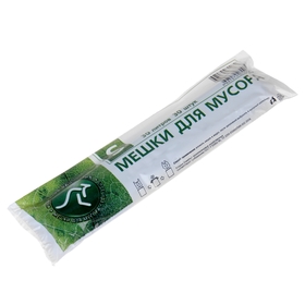 

Мешки для мусора 30 л, 8 мкм, 24/22×55 см, ПНД, 30 шт, цвет чёрный