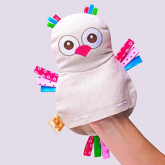 Развивающая игрушка с вишнёвыми косточками "Сова. Доктор мякиш"