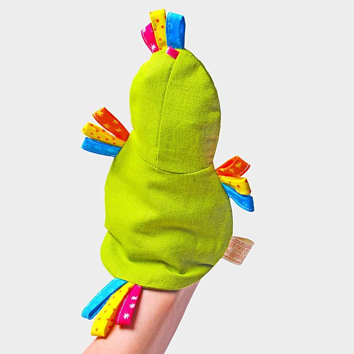 Развивающая игрушка с вишнёвыми косточками "Попугай. Доктор мякиш"