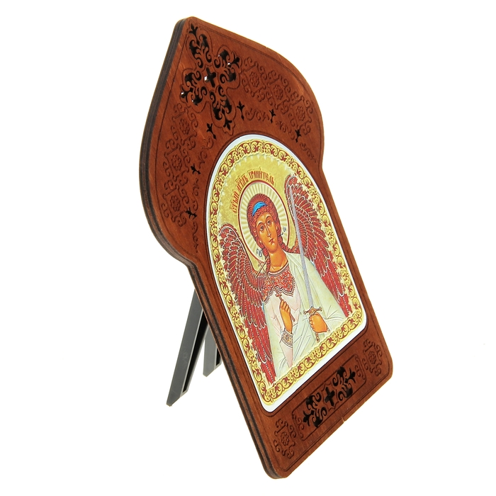 Ажурная икона на подставке "Святой Ангел Хранитель"