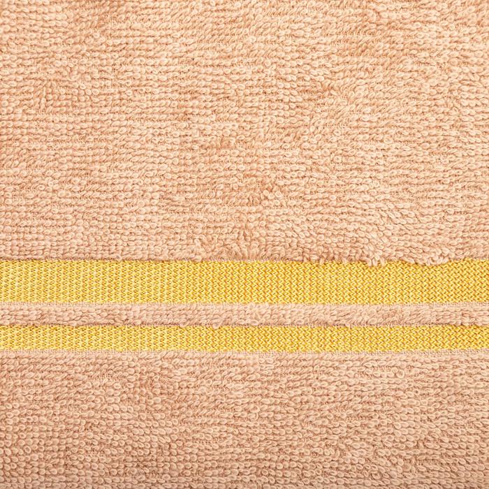 фото Полотенце махровое lovelife "выгода" 30*60 см, цв. капучино,100% хлопок, 340 гр/м2