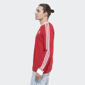 

Лонгслив мужской, Adidas 3-STRIPES LS T SCARLE, размер 44-46 (ED5962)