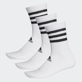 

Носки 3 пары унисекс, Adidas 3-Stripes Cushioned, размер 46-48 (DZ9346)
