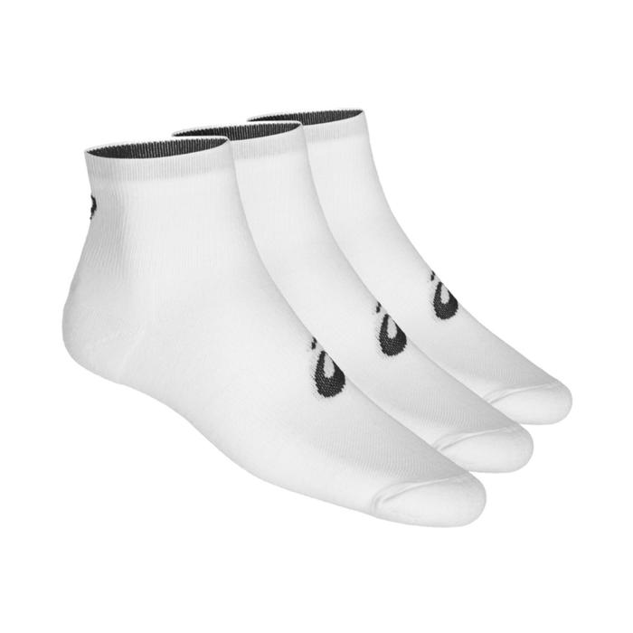фото Носки 3 пары унисекс, asics 3ppk quarter sock, размер 43-46 (155205-0001)
