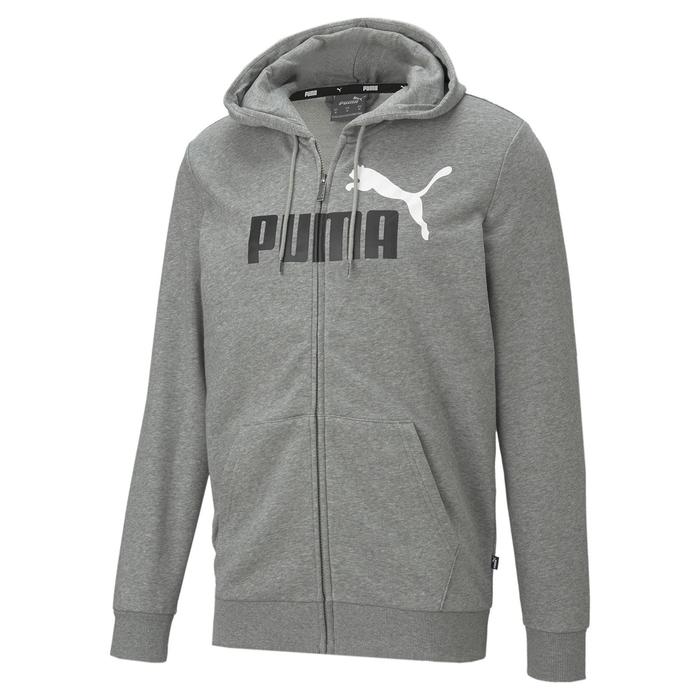 фото Толстовка мужская, puma ess+ 2 col fz hoodie tr, размер 50-52 (58676103)