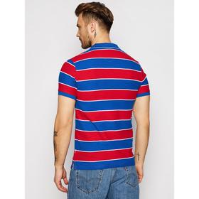

Футболка мужская, SS YD STRIPE POLO ROCOCCO RED, размер 54-56 (W7ALKFXA4)