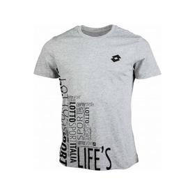 

Футболка мужская, LOTTO TEE STRIKE MEL JS, размер XL EUR (213463-1CW)