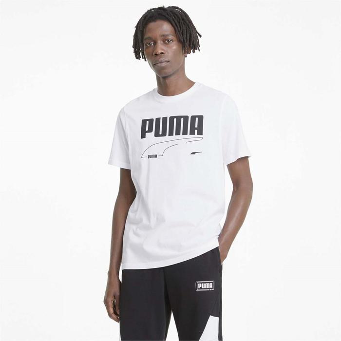 фото Футболка мужская, puma rebel tee, размер 50-52 (58573802)