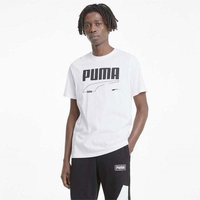 фото Футболка мужская, puma rebel tee, размер 54-56 (58573802)