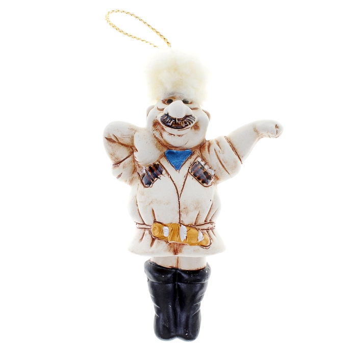 Колокольчик "Грузин танцующий" шамот