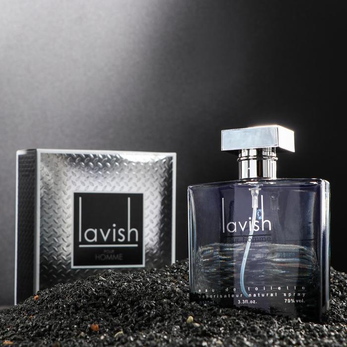 Туалетная вода мужская Lavish pour homme, 100 мл pontiparfum туалетная вода lavish pour homme 100 мл 100 г