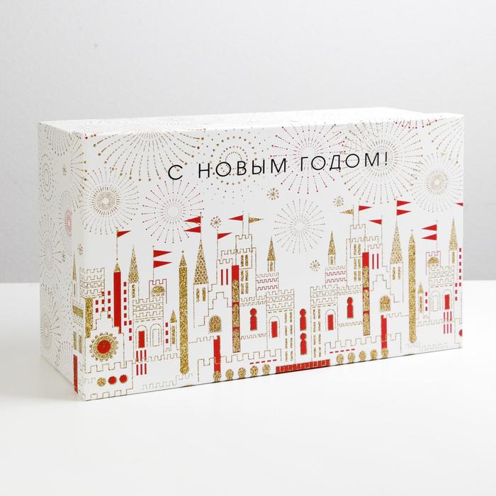 

Коробка подарочная «Блеск нового года», 32.5 × 20 × 12.5 см