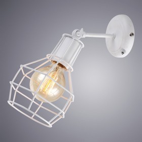 

Бра INTERNO, 1x60Вт E27, цвет белый