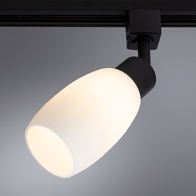 

Светильник трековый MIIA, 1x40Вт E14, цвет чёрный