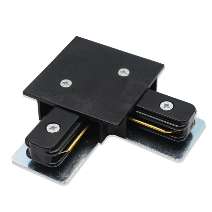 

Коннектор L-образный для шинопровода TRACK ACCESSORIES, цвет чёрный