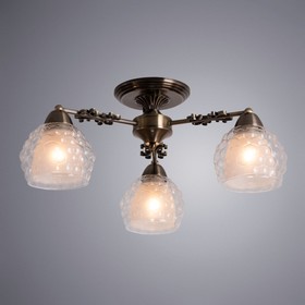 

Люстра MALINA, 3x60Вт E27, цвет бронза