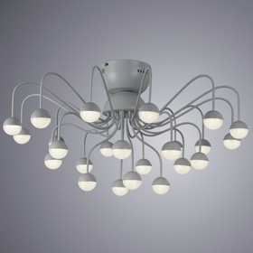 

Люстра DEXTER, 24x3Вт LED, 4000К, 3000лм, цвет белый