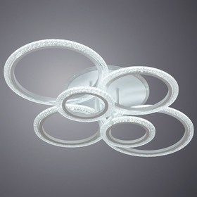 

Люстра CAMELIA, 90Вт LED, 2700-7000К, 9000лм, цвет белый