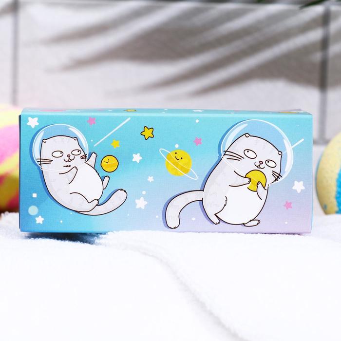 Набор бомбочек для ванн «Космический релакс» подарочный 7017716