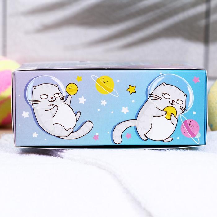 Набор бомбочек для ванн «Космический релакс» подарочный 7017716