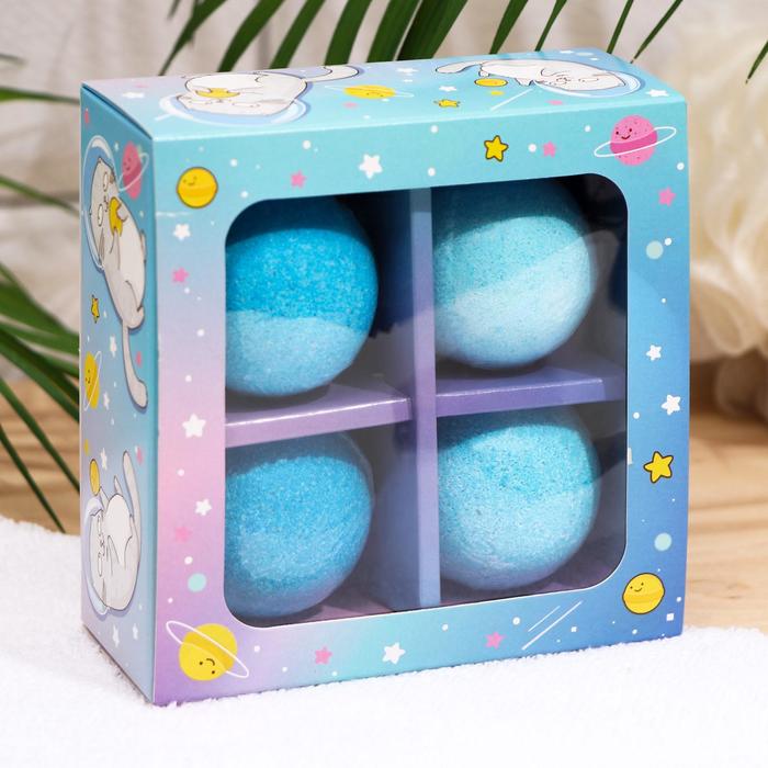Набор бомбочек для ванн «Космический релакс» подарочный 7017716