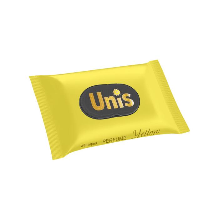 

Влажные салфетки UNIS Yellow антибактериальные,с клапаном, 24 шт.