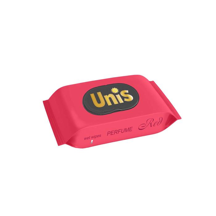 

Влажные салфетки UNIS Red антибактериальные, с клапаном, 48 шт.