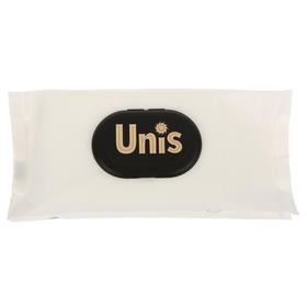 

Влажные салфетки UNIS White антибактериальные, с клапаном, 84 шт.