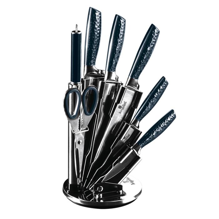 Набор ножей на подставке Aquamarine Edition, 8 предметов