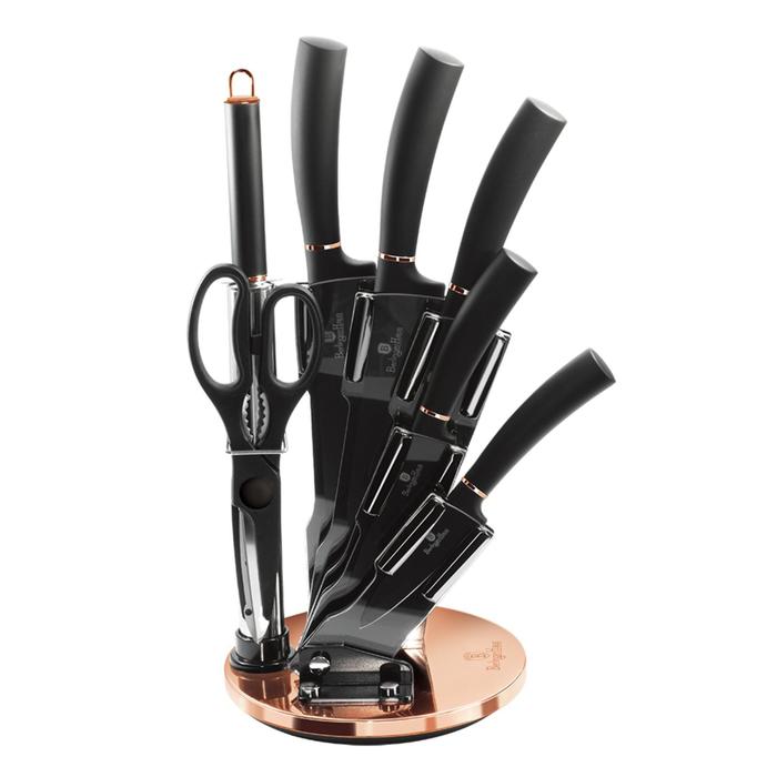 Набор ножей на подставке Black Rose, 8 предметов