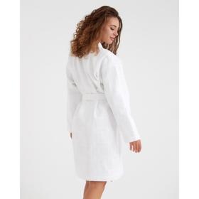 

Халат вафельный женский Этель "Дубки" р-р 46-48, цв. белый, вафля 220 г/м2, 100%хл