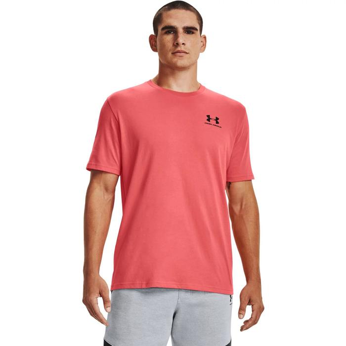 фото Футболка мужская under armour sportstyle left chest logo ss tee, размер 46-48 (1326799-690) 703517