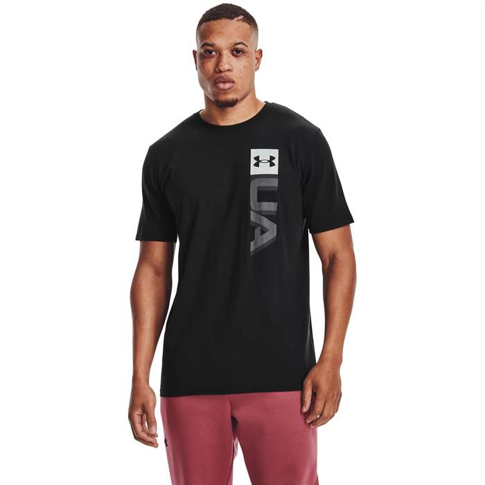 фото Футболка мужская under armour boxed wordmark ss tee, размер 46-48 (1361675-001)