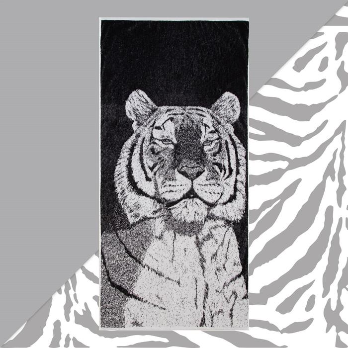 Полотенце махровое Этель «Тигр» 70х130см, 100% хлопок, 420гр/м2 полотенце махровое этель тигр 70х130см 100% хлопок 420гр м2