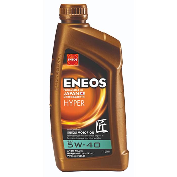 фото Масло моторное eneos hyper api sn acea c3, 5w-40, 1 л