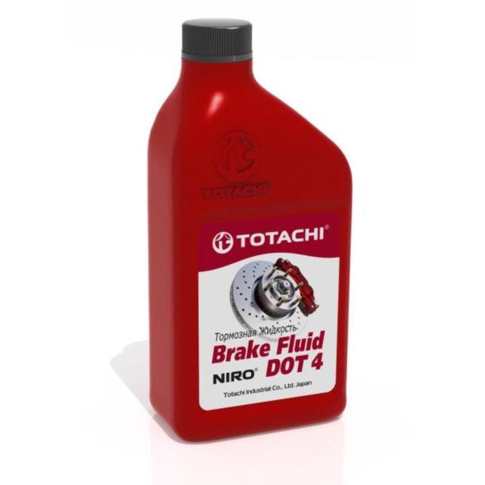 Тормозная жидкость Totachi NIRO Brake Fluid DOT-4, 0,91 кг тормозная жидкость синтетическая glanz dot 4 0 91 кг
