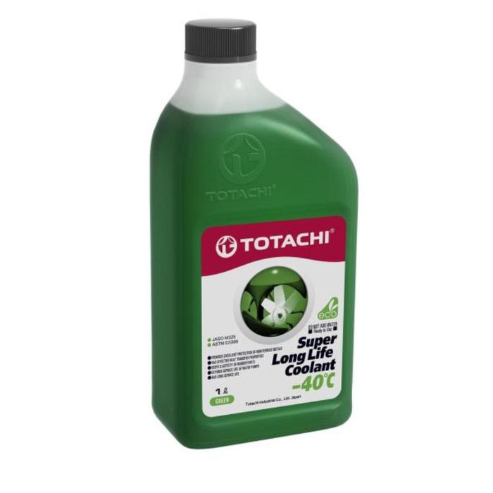 Антифриз Totachi SUPER LLC -40 C, зелёный, 1 л антифриз totachi super llc 40 c красный 5 л
