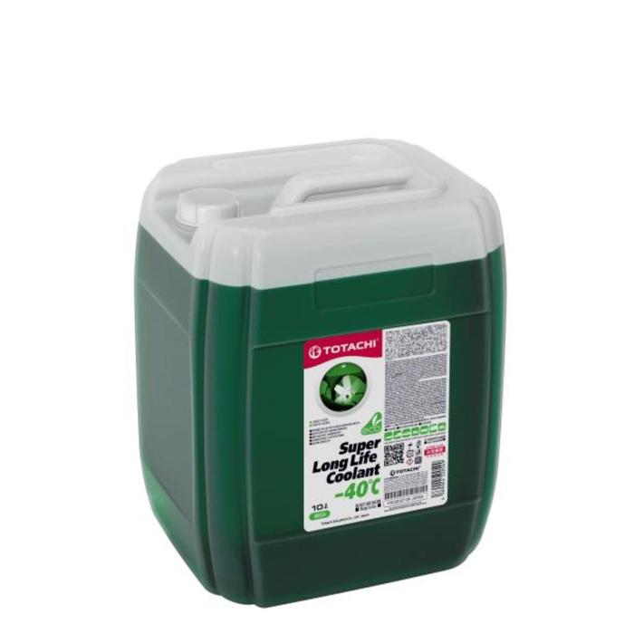 Антифриз Totachi SUPER LLC -40 C, зелёный, 10 л антифриз totachi super llc green 40 c 10 л