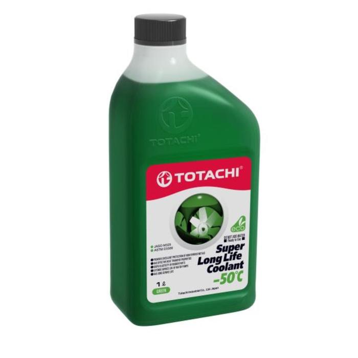 Антифриз Totachi SUPER LLC -50 C, зелёный, 1л цена и фото