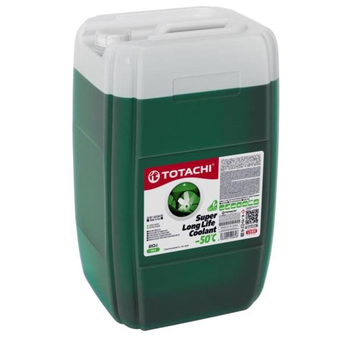 Антифриз Totachi SUPER LLC -50 C, зелёный, 20 л цена и фото