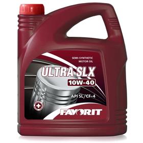 

Масло моторное Favorit Ultra SLX SL/CF-4 10W-40, 4 л, канистра