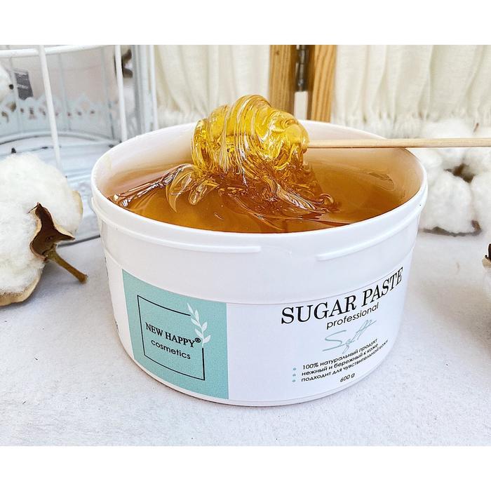 

Сахарная паста New Happy Soft, мягкая, 600 г