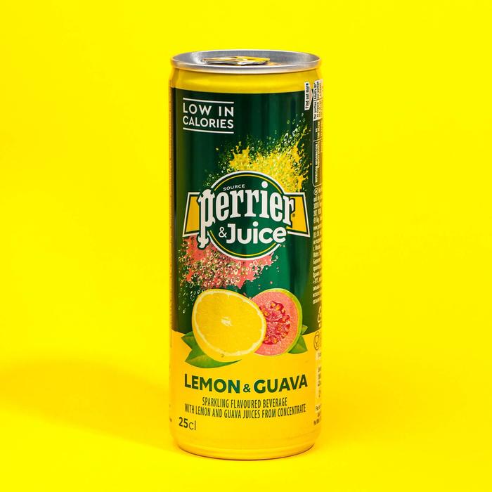 Напиток газированный «Перье» лимон-гуава, 250 мл
