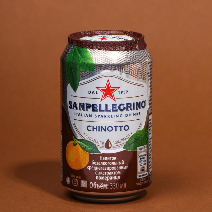 Напиток газированный «Сан Пеллегрино» померанец, 330 мл