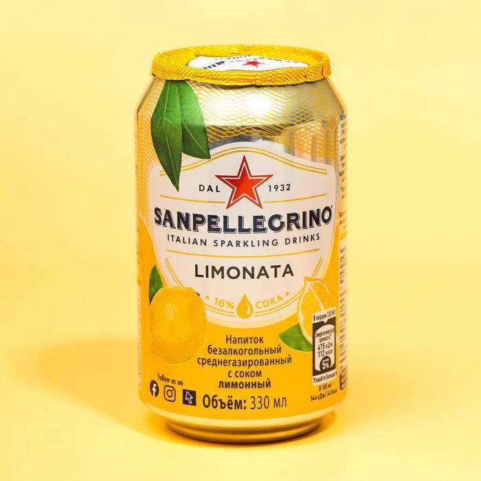 Напиток газ.«Сан Пеллегрино» лимон, 330 мл