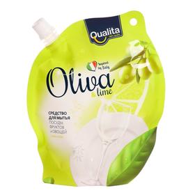 Средство для мытья посуды Qualita Oliva & Lime, 450 мл