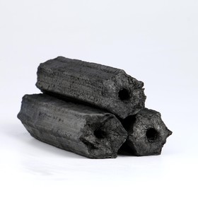 Уголь древесный брикетированный 3 кг, короб Ош
