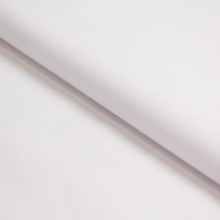 Ткань сорочечная, гладкокрашенная, ширина 150 см, цвет белый ткань плащевая oxford гладкокрашенная ширина 150 см цвет васильковый