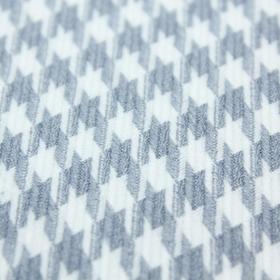 

Ткань костюмная, стрейч, ширина 150 см, цвет серый, клетка