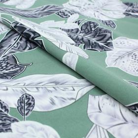 

Ткань плательная, гладкокрашенная, стрейч, ширина 145 см, цвет зелёный